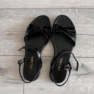 Prada sandals in perfect condition
